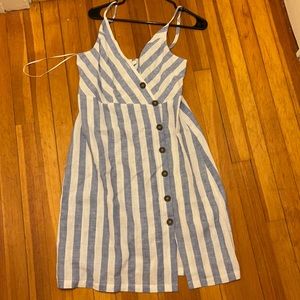 Women’s striped summer dress